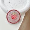 Pearl Magnetic Phone Holder with Airbag, Glitter Sequin Design, Fresh Style Women's Ring - Party Gift