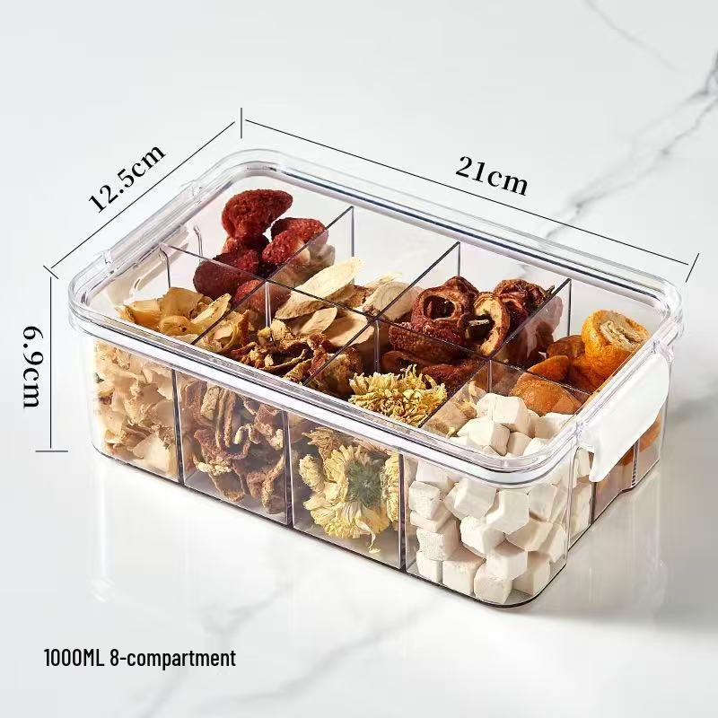 Transparent Food-Grade Plastic Storage Jar for Soups