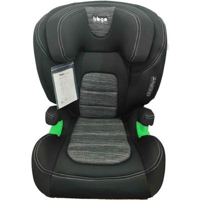 Car Seat - BBGO - Joy Rider - 3 To 12 Years - I-SIZE 100-150 Cm - ISOFIX - Black and Grey - 2-position Backrest - 16-position Headrest