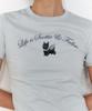 FALLETT Angel Scotty Pearl Slim Tee Sky Blue