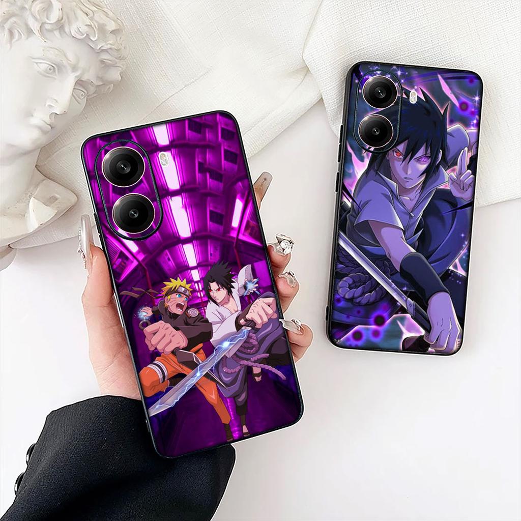 Cartoon Narutos Itachi Uchiha Sasuke Cover for Motorola Moto Edge 50 30 Fusion 40 NEO Ultra Pro G22 G23 G20 G35 G84 G13 G53 Case