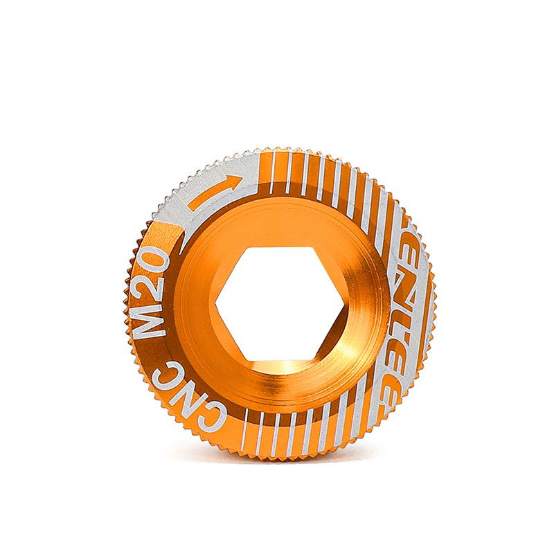 

Aluminum Alloy Bicycle Tooth Plate Crank Cover Crank Screw M18 M20 Compatible with IXF Accessories M20