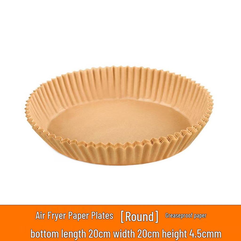 Čtvercový papírový tác absorbující olej do fritézy pro pečení a grilování