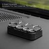 Euro Coin Dispenser Plastic Coin Boxes Money Box Collection Wallet Storage Organizer Holder for Bus Car Coin Changer Holder