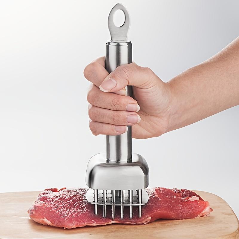 1pc 304 Stainless Steel Meat Tenderizer Needle/Professional Kitchen Tool for Steak, Beef, Pork & Chicken/Durable Material,