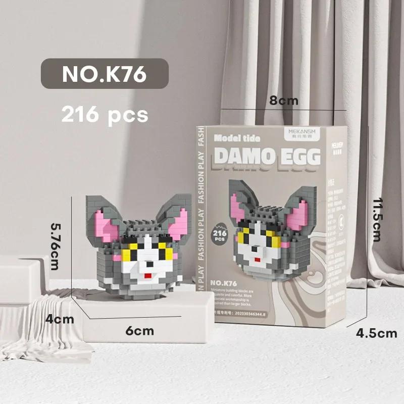 Stitch Building Blocks Anime Kawaii Cartoon mini Action Children's Figures Blocks Bricks Assemble DIY Toys Gift for Kids
