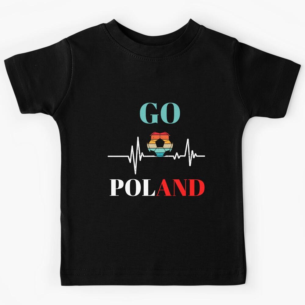 Go Poland Football T-Shirt Kids T-Shirt 120
