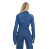 I Saw It First Womens/Ladies Cropped Boxy Denim Jacket