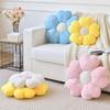 Flower-Shaped Plush Throw Pillow - Comfortable and Cute Mattress and C, Chair Cushion Floor Cushion
