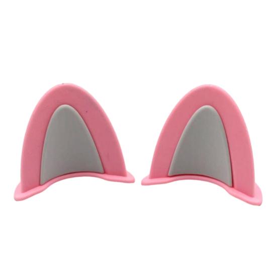 Motorcycle Helmet Ears Decorations Vibrant Color Compact Size Easy To Install Novelty Ears Adorable Helmet Accessories