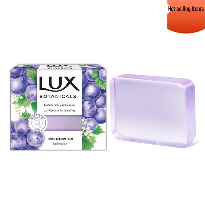 Lux Natural Amino Acid Bath Soap - Grape Fragrance