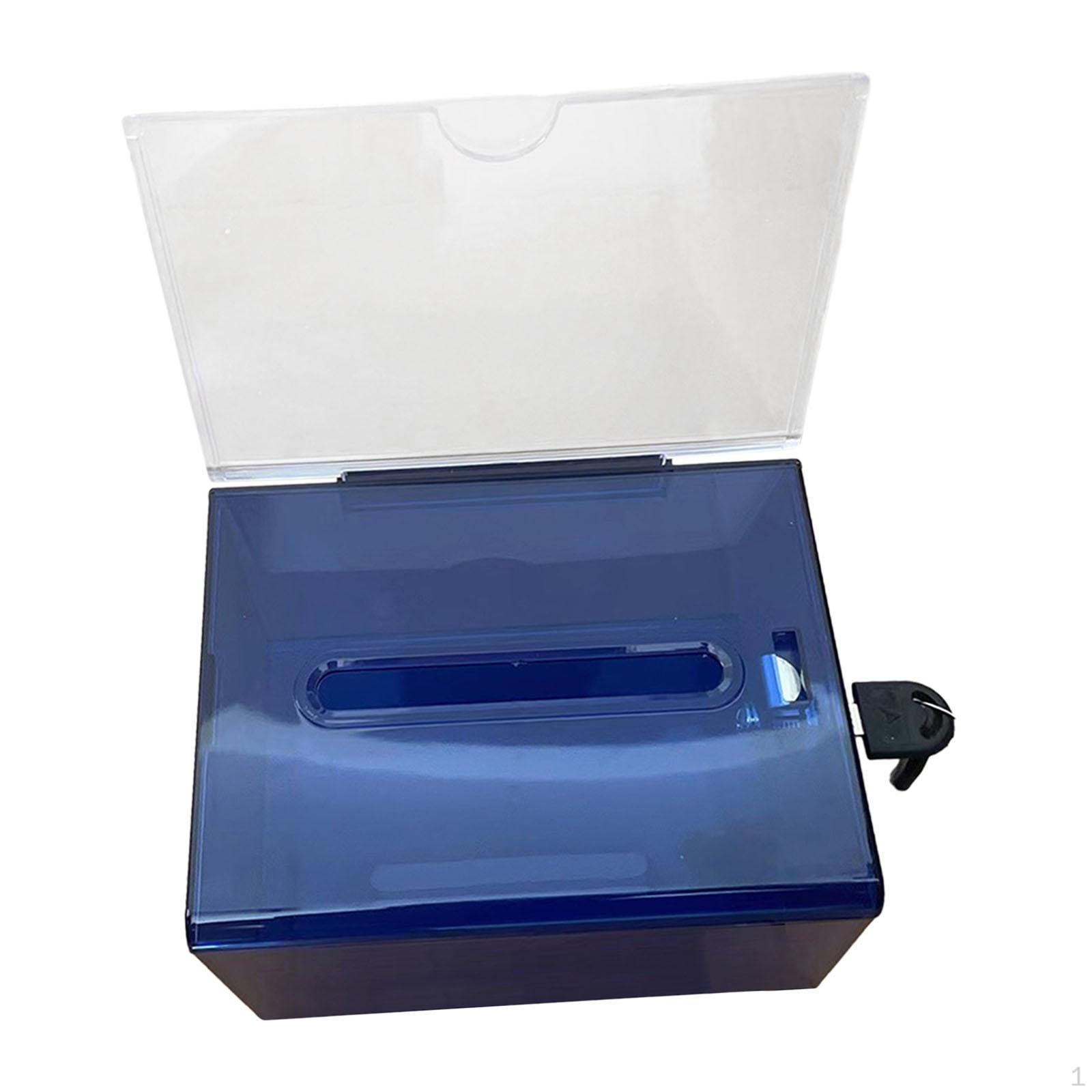 

Акриловая коробка, коробка для подарочных лотерейных билетов темно-синий