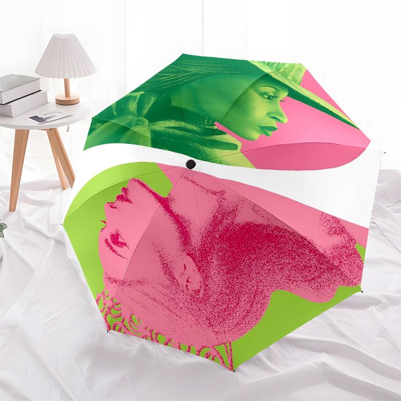 1pc Wicked Automatic Folding Umbrella, Portable Collapsible Design, Casual Outdoor Accessory L1127116
