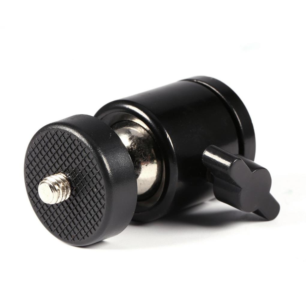 1/4" 3/8" Tripod Adapter Ball Head Bracket For Dslr Camera Connector