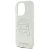 Karl Lagerfeld Klhcp16Xhkhdcelt Iphone   16 Pro Max 6.9 Przezroczysty/Transparent Hardcase Iml Rhinestones Karl Head