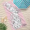 Illustration Foxy Illustration Towel Microfiber Beach Towel Quick Dry Absorbent Soft for Swimming Yoga Resort Travel Camping