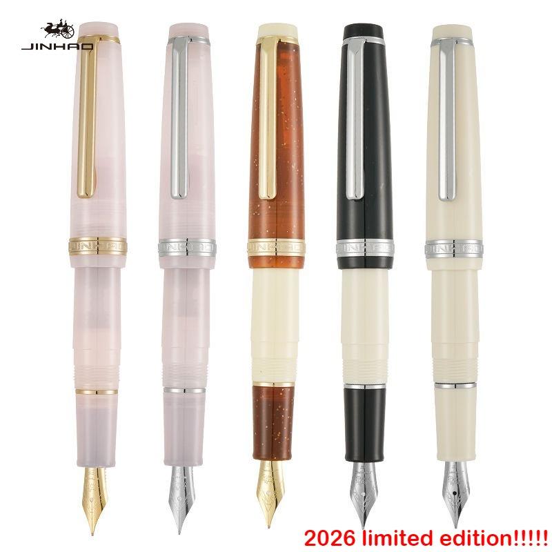 2026 Limited Edition Colors! JINHAO 82 MINI Acrylic Fountain Pen EF/F/M Mix Color Customized Office School Supplies Stationery