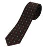 [CUFFSMANIA] Black Anchor Necktie (Narrow Tie)