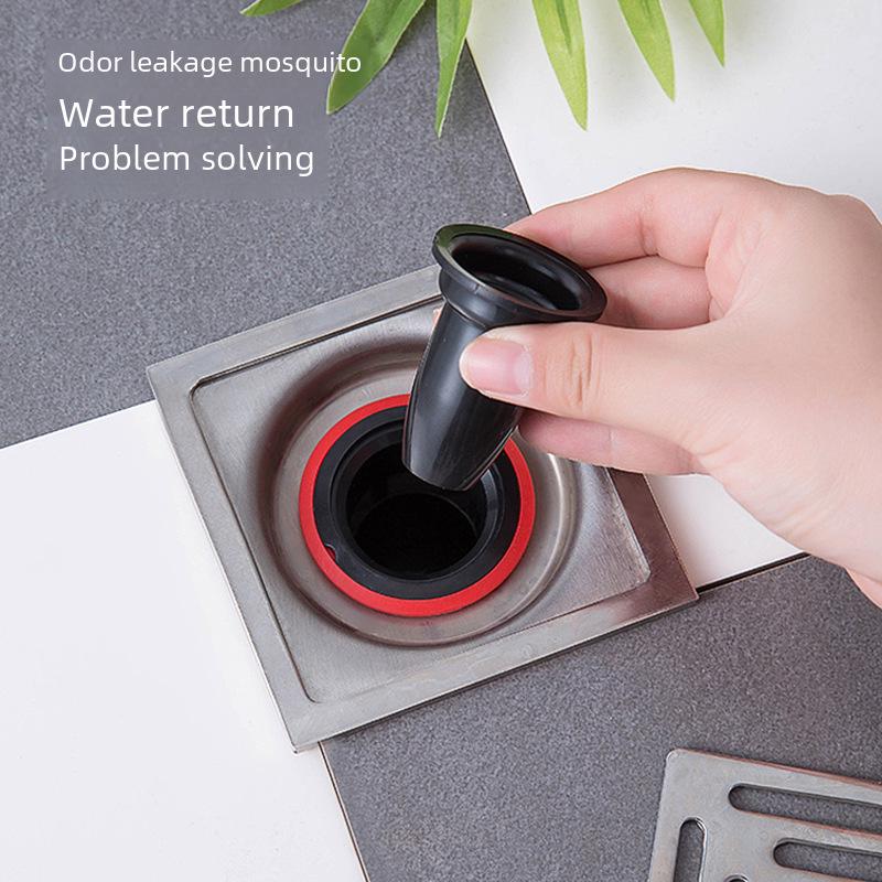 Sifon de pardoseală de generația a treia, dezodorizant și rezistent la insecte, cu plasă de filtrare