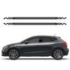 2 ks pruhů na boční dveře samolepky na auto voštinový styl vinylové PVC dekály pro Seat FR Ibiza 6j 6l Ateca Altea leon příslušenství do auta
