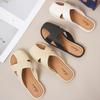 Hollow Flat Bottom Soft Bottom Bag Head Half Slippers Female Summer Round Head Lazy Drag Female Shoes Wearing Sandals Female