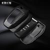 Abs Carbon Fiber Style Car Key Case Cover For Peugeot 207 208 3008 206 308 508 2008 407 5008 301 For Citroen C3 C4 C5 Berlingo