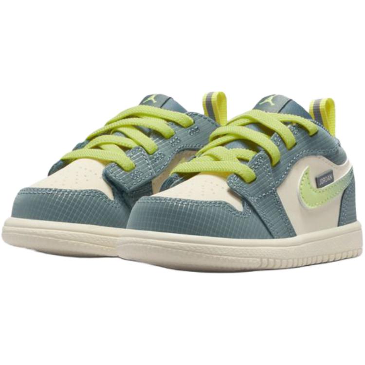 Jordan 1 Low Top Toddler Shoes Green Infant And Toddler IB7119-001