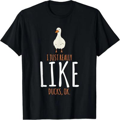Duck Gifts I Just Really Like Ducks, Ok T-Shirt