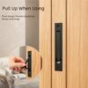 Modern Recessed Cabinet Door Handle Stainless Steel Sliding Door Handle Rustproof Pulls Furniture Hardware Enduring
