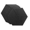 6pcs Polyester Acoustic Panels Self-Adhesive Sound Absorbing Panels  Home Studio