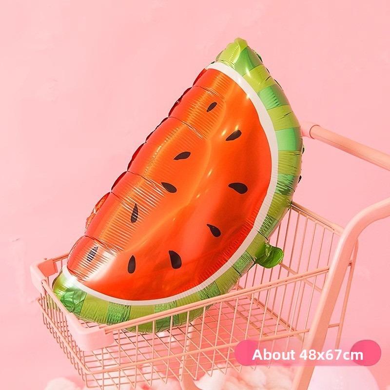 Watermelon, Fruit Cake, Balloon, Children's First Birthday, Adult Party Decoration, Doughnut, Ice Cream Balloon