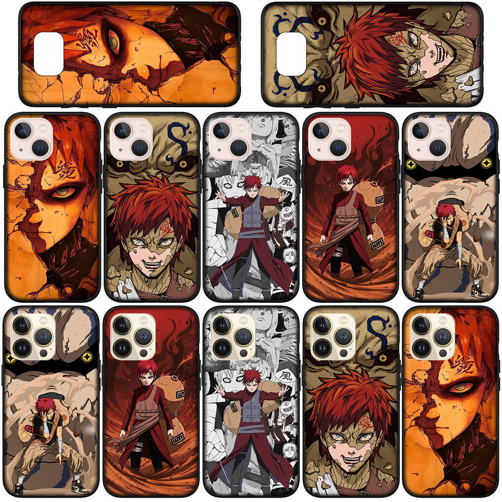 Phone Case for iPhone 17 15 16 Plus Xiaomi Poco X7 X6 F8 F7 M8 C85 C75 Redmi Note 14 12 11 13 Pro Max A4 14C 13C 15C Lovely Gaara Narutos Poster Cover