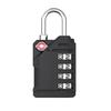 TSA 4 Digit Combination Lock Anti-theft Security Tool Suitcase Luggage Coded Lock Padlock Zinc alloy Cabinet Lock Travel