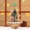 Santa Claus Reindeer Christmas Tree Ornaments  Christmas Desktop Decoration