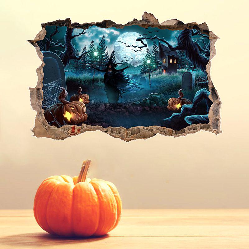 Scary Wall Decor 3d Breaking Sticker Decals Decorative Witch Haunted House Murals Home Decoration At Affordable S Free Shipping Real Reviews With Photos Joom - Scary Home Decor Scary Wall Decor 3d Breaking Sticker Decals Decorative Witch Haunted House Murals Home Decoration At Affordable S Free Shipping Real Reviews With Photos Joom - Scary Home Decor