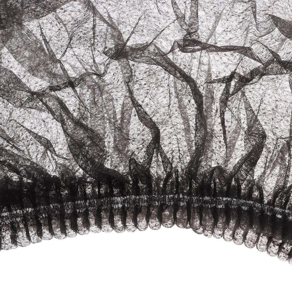 100pcs 21in Double Tendons Hair Cover for Wig Black Hair Paper Wraps for Black Hair Hair Net Unisex