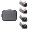 Document Storage Layered Organizer Bag Large Capacity Three Convenient Layers