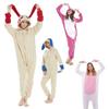 Cartoon Pajamas Minus Rabbit Plus Rabbit Animal Cartoon One-Piece Pajamas Fleece Couple Loungewear