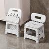 [Portable Stool] Durable Portable Foldable Plastic Stool with Backrest | Ideal for Home, Fishing, and Easy to Assemble