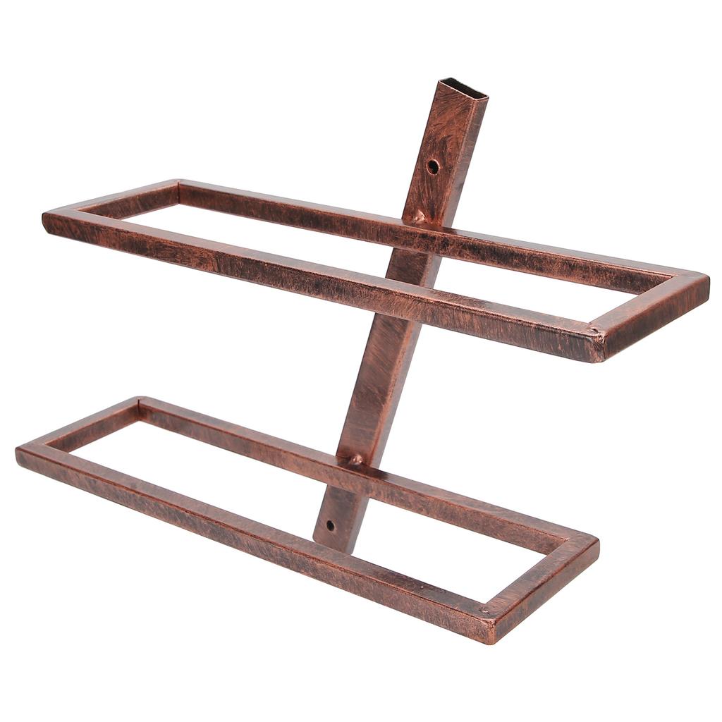 Rustic Wall Mounted Wine Rack Wine Bottle Holder Shelf for Household Dining Room Cabinet