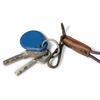 Card Holder Cowhide Keychain Wrist Neck Lanyard Leather Lanyard Phone Neck Strap Work Card Holder