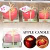 Apple Shaped Candle Aromatherapy Candles Gifts, Rosh Hashanah Red Apple Candles Table Decorations for Christmas Party Home Decor