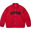 Supreme Arc Denim Coaches Jacket Red
