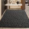 Plain Home Door Sand Dust Removal Mat Polypropylene Home Porch Wear Resistant Anti-slip Carpet Mat