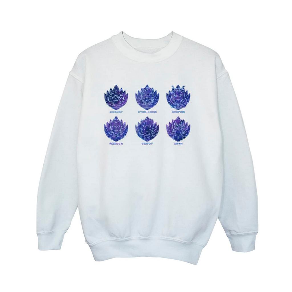 Guardians Of The Galaxy Volume 3 Boys Badge Sweatshirt