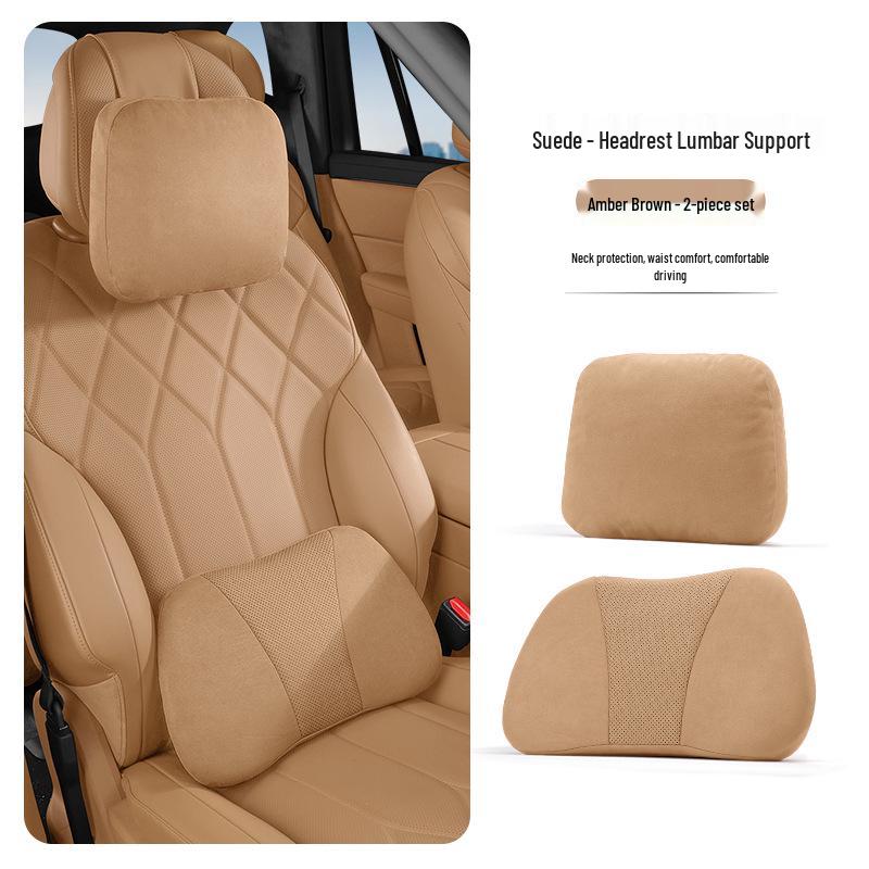 Cadillac XT5/XT4/CT5/CT6/XT6/IQ Lyriq Optiq Neck Pillow & Lumbar Support Headrest