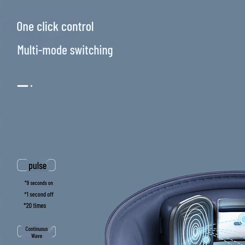 Breo Pulse Neck Massager with Heat CN Plug (adapter Included)