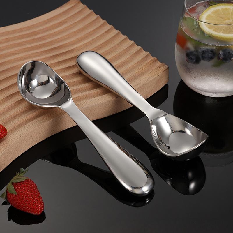 Cuchara para Helado y Fruta de Acero Inoxidable 304