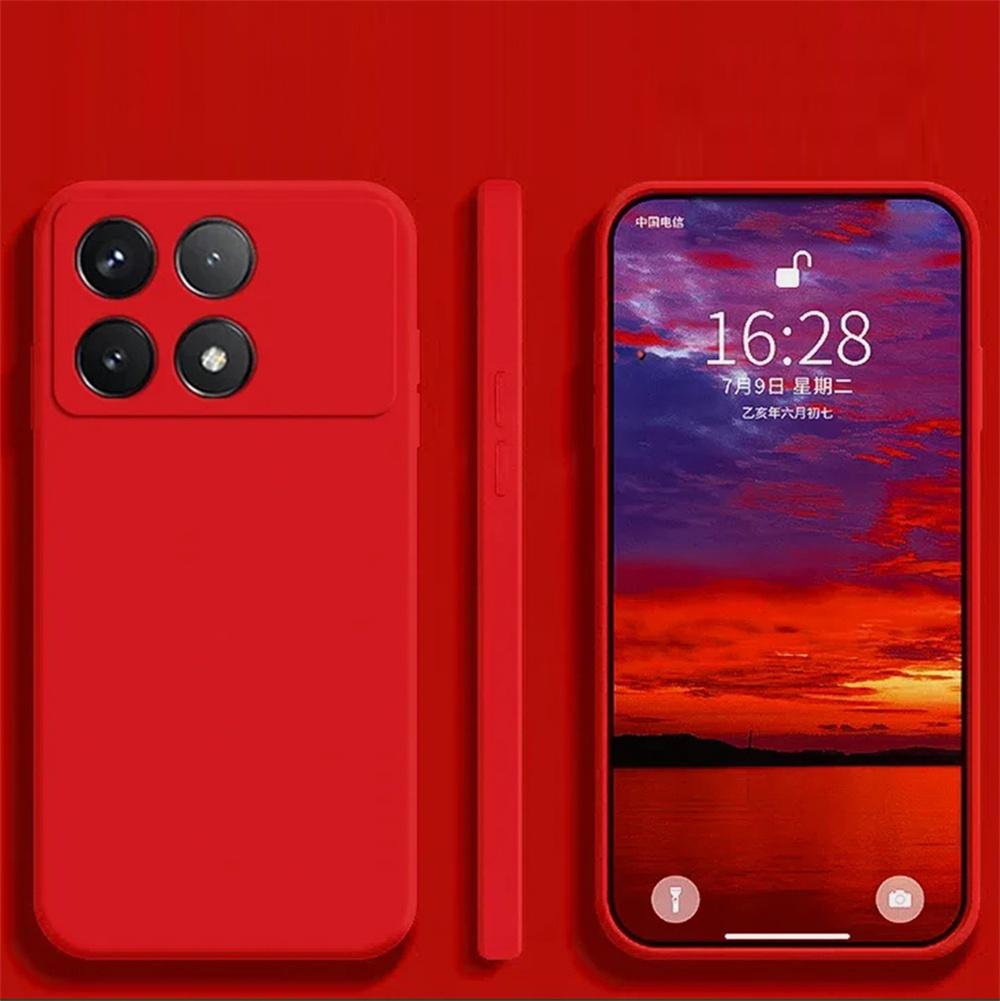Soft Liquid Silicone TPU Bags POCO F8 Pro 5G Cover Luxury Candy Cellphones Case for Xiaomi POCO F8 Pro Camera Protection case
