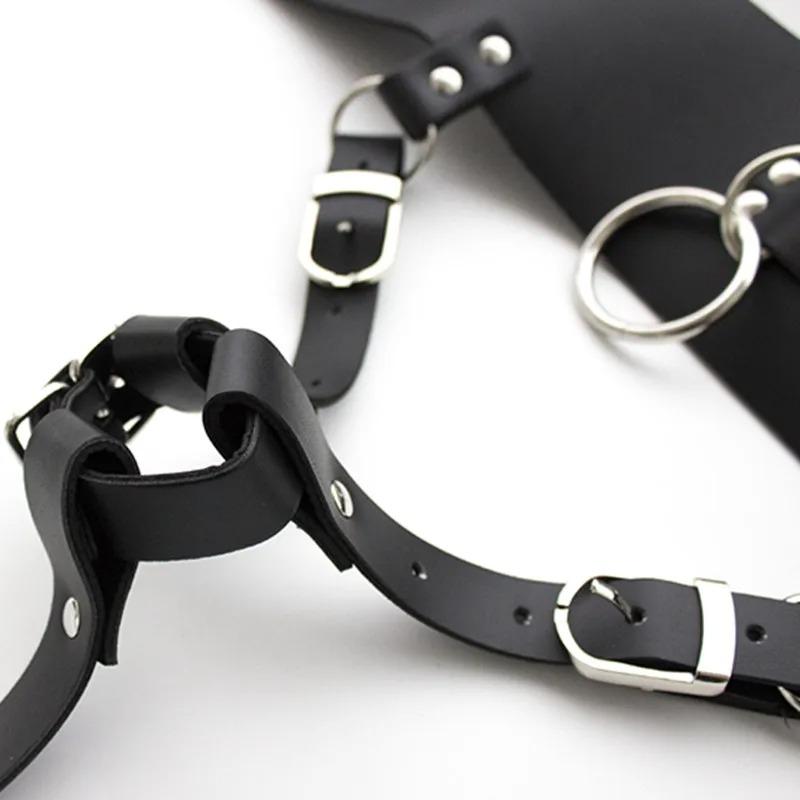 Uprząż BDSM dla Kobiet – Pas do Wymuszonego Orgazmu i Bielizna Dziewicza z Regulowanymi Paskami